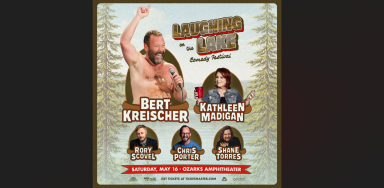 laughing on the lake